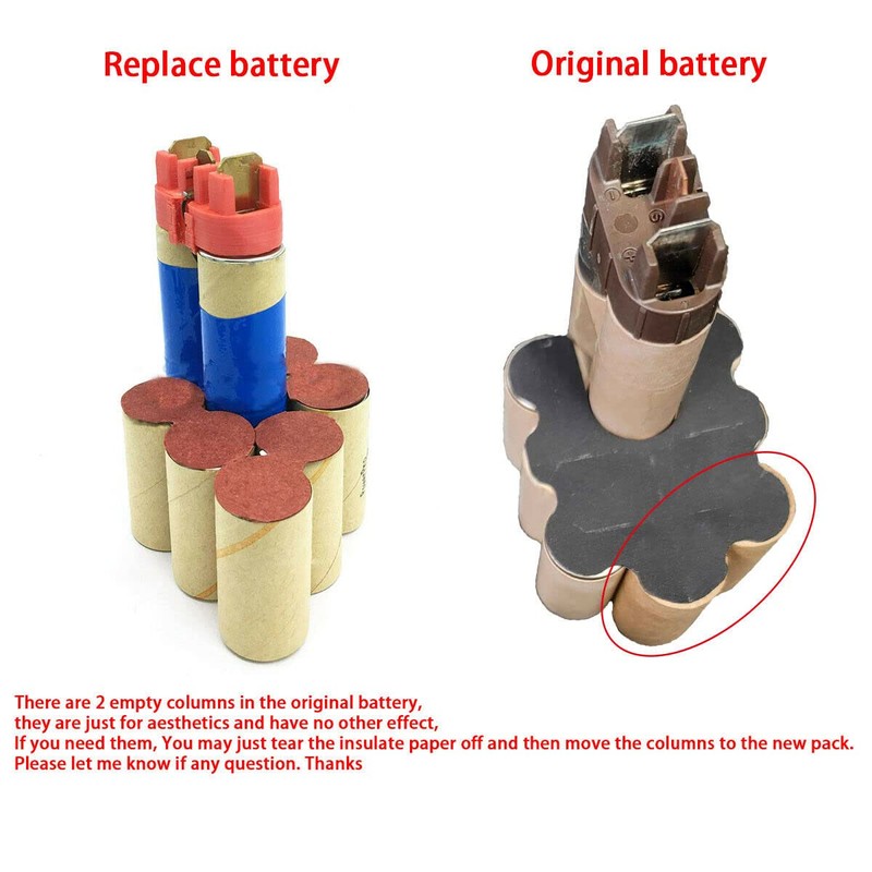 New Battery Pack for Snap-on 12V CTB312 Battery Rebuild with