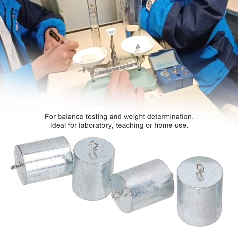 200g Calibration Weight Set Chrome Plated Steel 4 Piece with