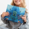 Gomyblomy Sea Turtle Book Covers Jumbo Book Sox Stretchable Book