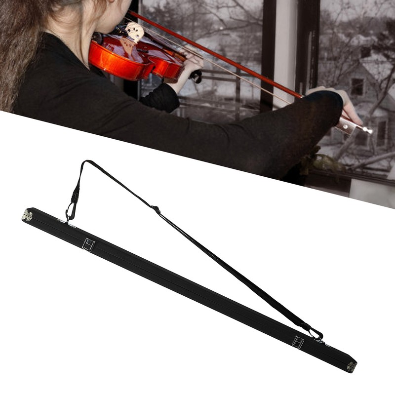 Violin Bow Case Anti Collision Soft Lining Leather Violin Bow