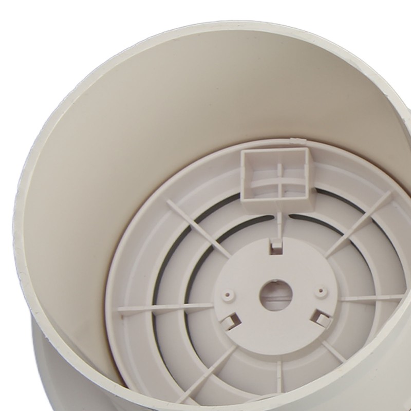 RV Mini Vent Fan White Round Noiseless Compression Resistant Vent