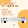 Wall Mount Stainless Steel Rack Kitchen Paper Towel Holder Under