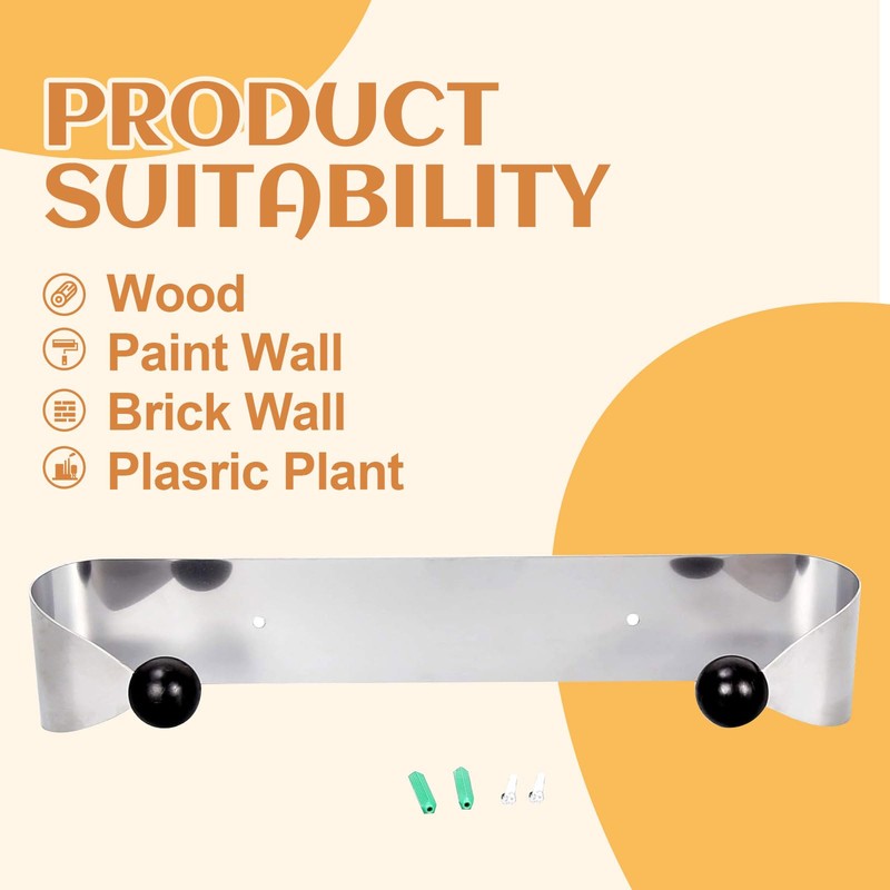 Wall Mount Stainless Steel Rack Kitchen Paper Towel Holder Under