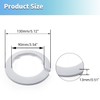 MroMax Fit 3.54" Outer Diameter Flange Water Pipe Cover Decoration