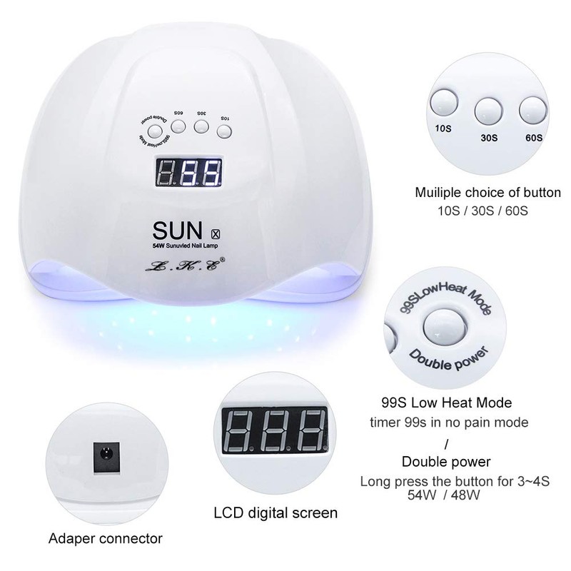 UV Led Nail Lamp Nail Dryer Led Lamp for Gel