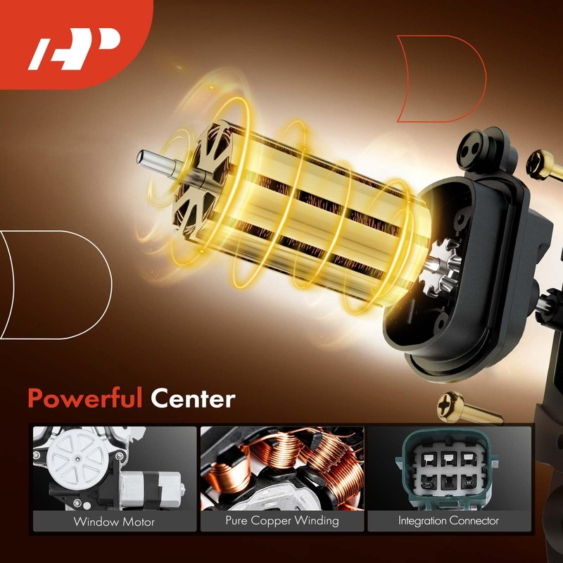 A-Premium Electric Power Window Regulator with Motor Compatible with Nissan