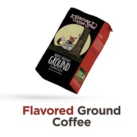 KALAMAZOO COFFEE COMPANY Maple Walnut Ground Coffee - Moonlight Maple Walnut Flavored Coffee | 12oz Bag (1 Pack)