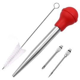 Basters Marinaters Stainless Steel Turkey Tool Marinade Seasoning Injector Kitchen Flavour Syringe Basting Pump