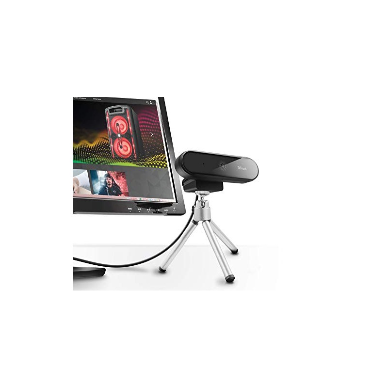 Trust Tyro Webcam con Microfono PC Full HD 1080p (USB,