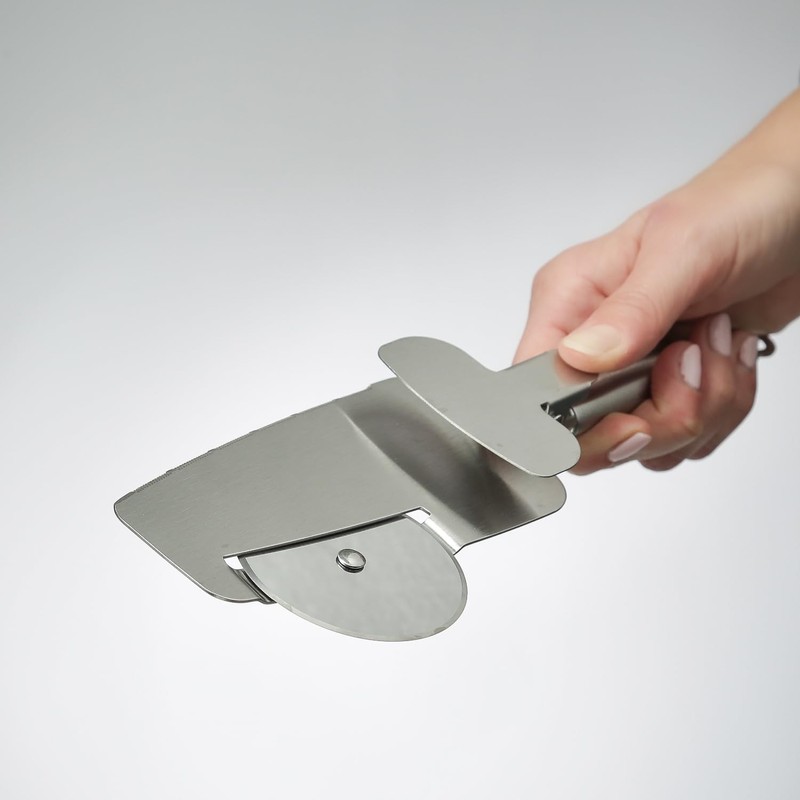 Pizza Multitool 4-in-1 Pizza Cutter Pizza Shovel Pizza Saw Clamp