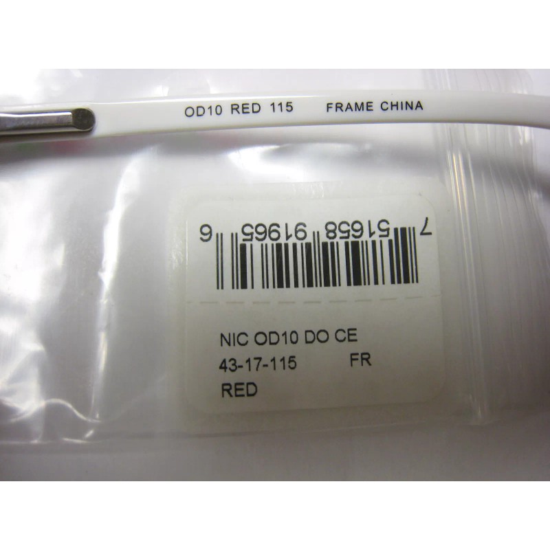 NICKELODEON NIC DORA OD10 RED 43-17-115 Eyeglass Frames New