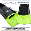 Aqua Speed Short Flippers For Adults And Children, High Tech