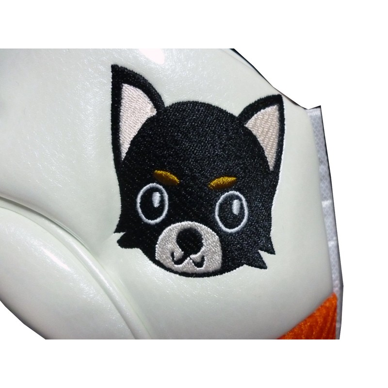 For Driver Golf Head Cover Pawprint Dog Embroidered 460cc Compatible