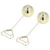 2Pcs Table Number Holder Heart Shaped Firm Stable Premium Metal