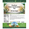 Psyllium Husk Combination Tea - Psyllium, Hibiscus and Licorice (25
