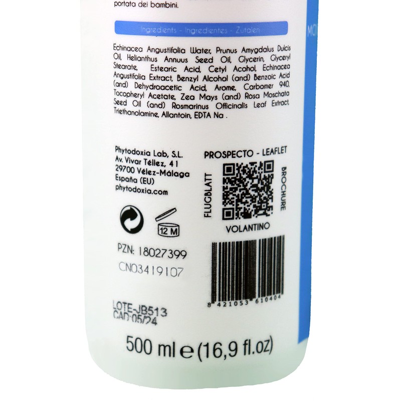 PhytoBody Lotion 500ml Body Lotion with Natural Sun Hat Almonds