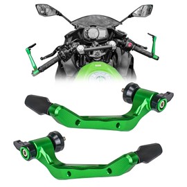 Knuckle Guard Grip Guard Hand Guard for Kawasaki Ninja 400 Z400 CNC Aluminum Kawasaki Accessories Green