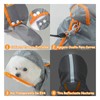 VIRIDIANA Impermeable para Perro con Capucha EVA, Impermeable para Perros