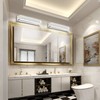ZUZITO Modern Bathroom Light Fixtures - LED Vanity Lights for