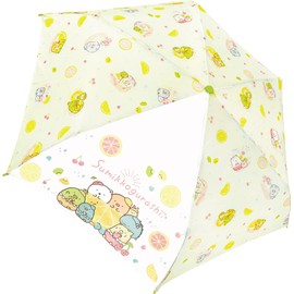 J's Planning Sumikko Gurashi Folding Umbrella, 20.9 inches (53 cm), Fruit, 111499, sumikko folding umbrella with safety runner