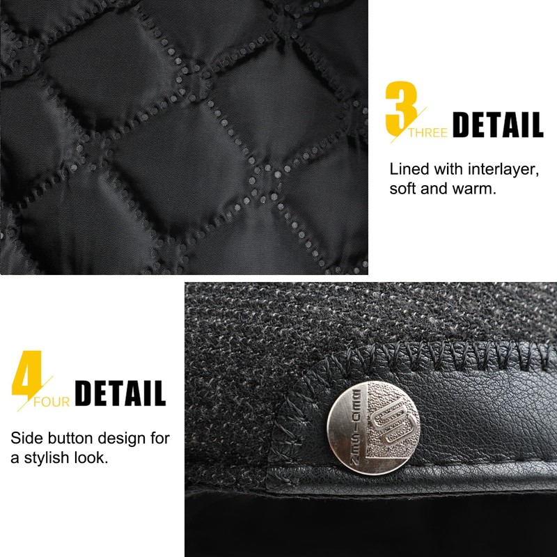 Superora Men's Flat Cap Beret Cap Cotton Unisex Hat 1920