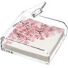 Napkin Holder for Table, 7"x7" Clear Acrylic Luncheon Napkin Holder