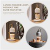 AIKUT Candle Warmer Lamp, with 2 Bulbs,Timer & Dimmer,Compatible with