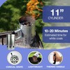 Navoys Barbecue Chimney Starter – Charcoal Quick-Light Kit with Safety