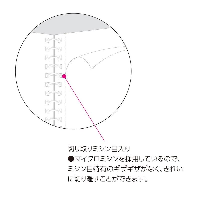 Kokuyo Campus Twin Ring Notebook, Adult Campus Half Size, Graph