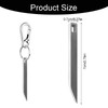2 Pack EDC Stainless Steel Pry Bar for Every Day