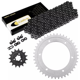 Suzuki Black Drive Chain And Sprocket Kit for Suzuki DR650SE 1996-2018