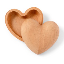 Spring Copenhagen Heart Bowl Wooden Heart Tin Mencke & Vagnby