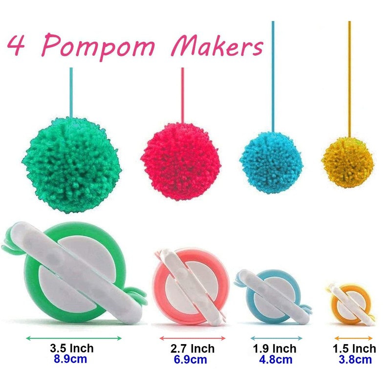 Readaeer Round Knitting Loom Kit with Hook Yarn Needle &