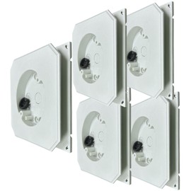 iMBAPrice 8141F-5 (5-Pack) Non- Metallic Siding Mounting Block with Built-in Electrical Box