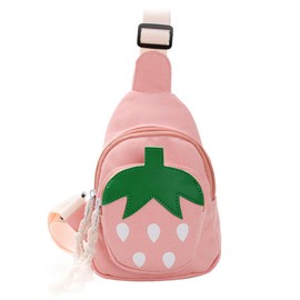 Children's Backpack Girls, Strawberry Shaped Nursery Backpack Girls, Cute Children's Backpack, Backpack Nursery Girls, Children's Backpacks for School Activities and Back to School Gift, 1