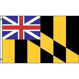 Calvert Arms Flag Kings Colors Banner Historical Maryland Pennant 3x5 Outdoor