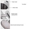 Stainless Steel Water Tie Pot Cold Drinking Pitcher with Ergonomic