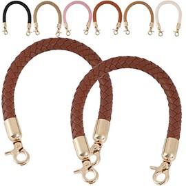 fogman Bag Handle 11.8 inches (30 cm), 15.7 inches (40 cm), 23.6 inches (60 cm), Handle, Replacement, Replacement, Repair, PU Leather (11.8 inches (30 cm), Dark Brown)