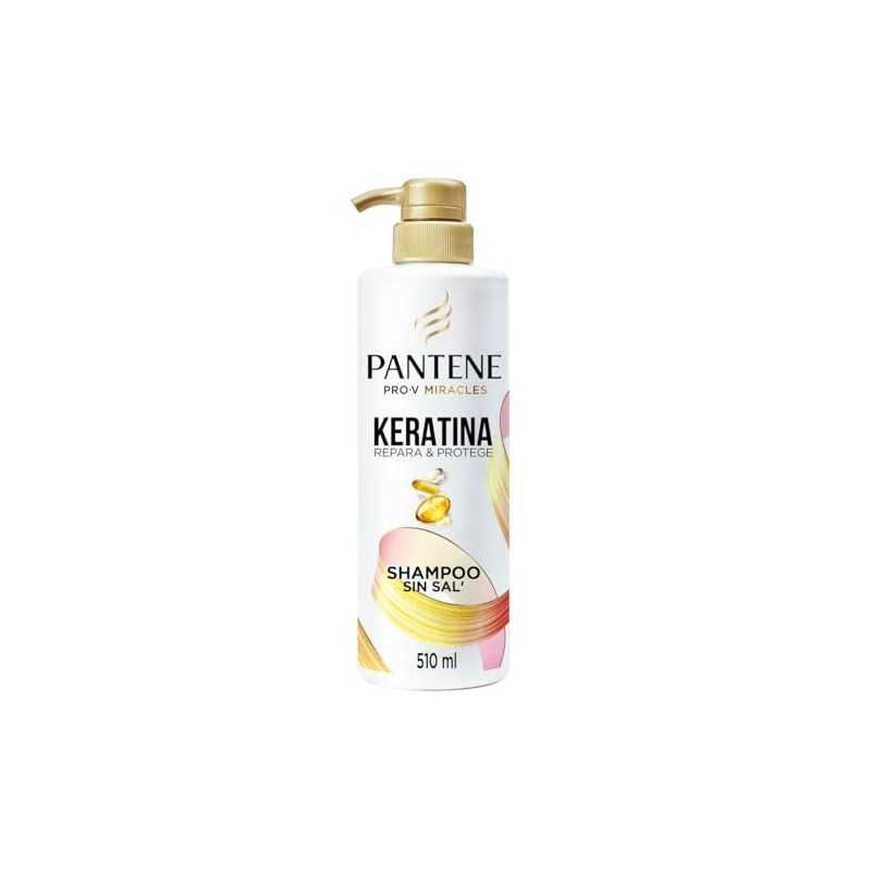 Pantene Shampoo, Sin Sal' Para Cabello Seco Y Maltratado Pantene