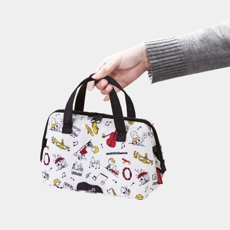 Skater KGA1-A Snoopy Orchestra Insulated Lunch Bag