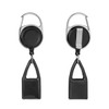 MUQIDA 2PCS Retractable Lighter Leash, Anti Lost Lighter Holder Keychain