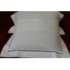 Aude Home Tablecloth White Cotton Hemstitch 85 x 85 cm