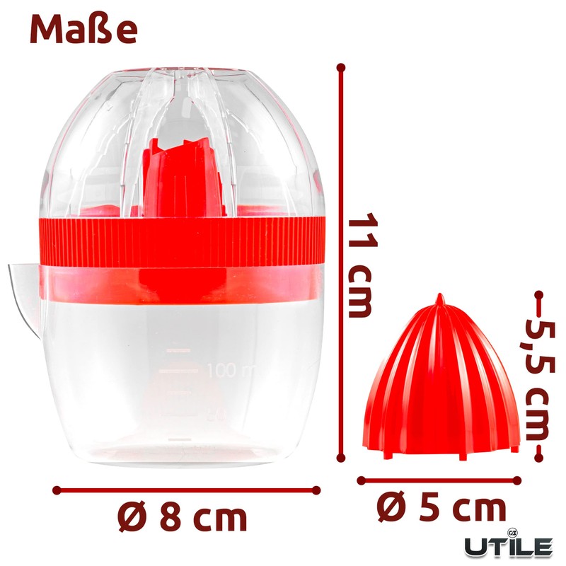 UTiLE Lemon Squeezer Citrus Juicer Manual Juicer Versatile and Dishwasher