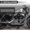 Motoforti Universal Motorcycle Exhaust Pipe Heat Shield Curved Motorcycle Heat