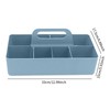 Fenteer Portable Box Divided Basket Bin Cleaning Minimalist 8 Compartments