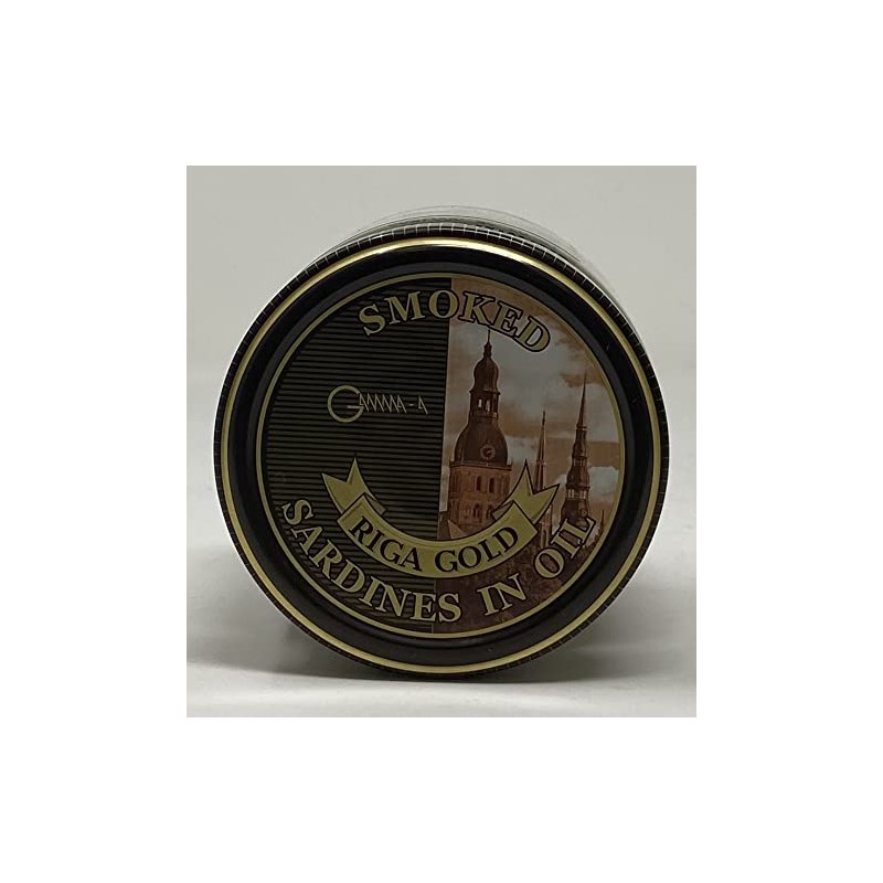 Riga Gold Smoked Sardines in Oil 250g (2-pack)