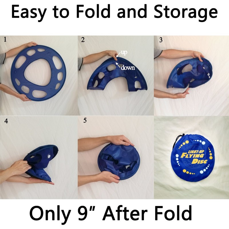 Giant Flying Disc Soft, Foldable & Floats in Air -
