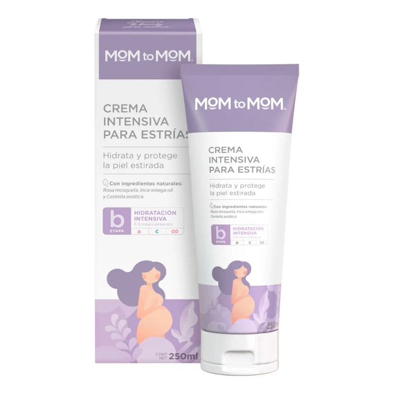 Mom Crema Antiestrías Embarazo Etapa 250ml