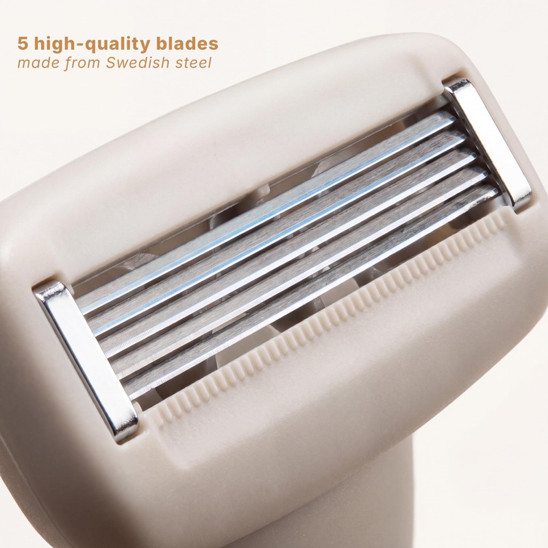 Award-Winning Bamboovement Smooth Touch Women’s Razor – Eco Bamboo Handle,
