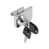 Risbay Showcase Lock Stainless Steel No Drill Glass Door Lock